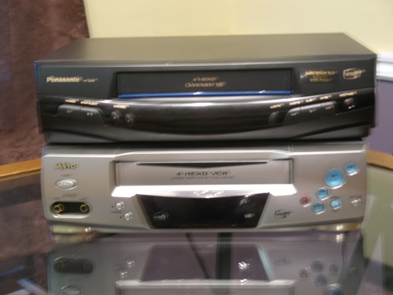 Panasonic PV8401 VCR with remote in ShellyandJohn's Garage Sale Edmond, OK